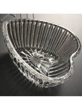 vntg Waterford ☘️  Heart ❤️ Trinket Candy Dish Trinket